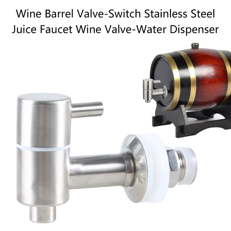 Beer Barrel Tap Water Valve 16-25mm Stainless Steel Dispenser Spigot Faucet