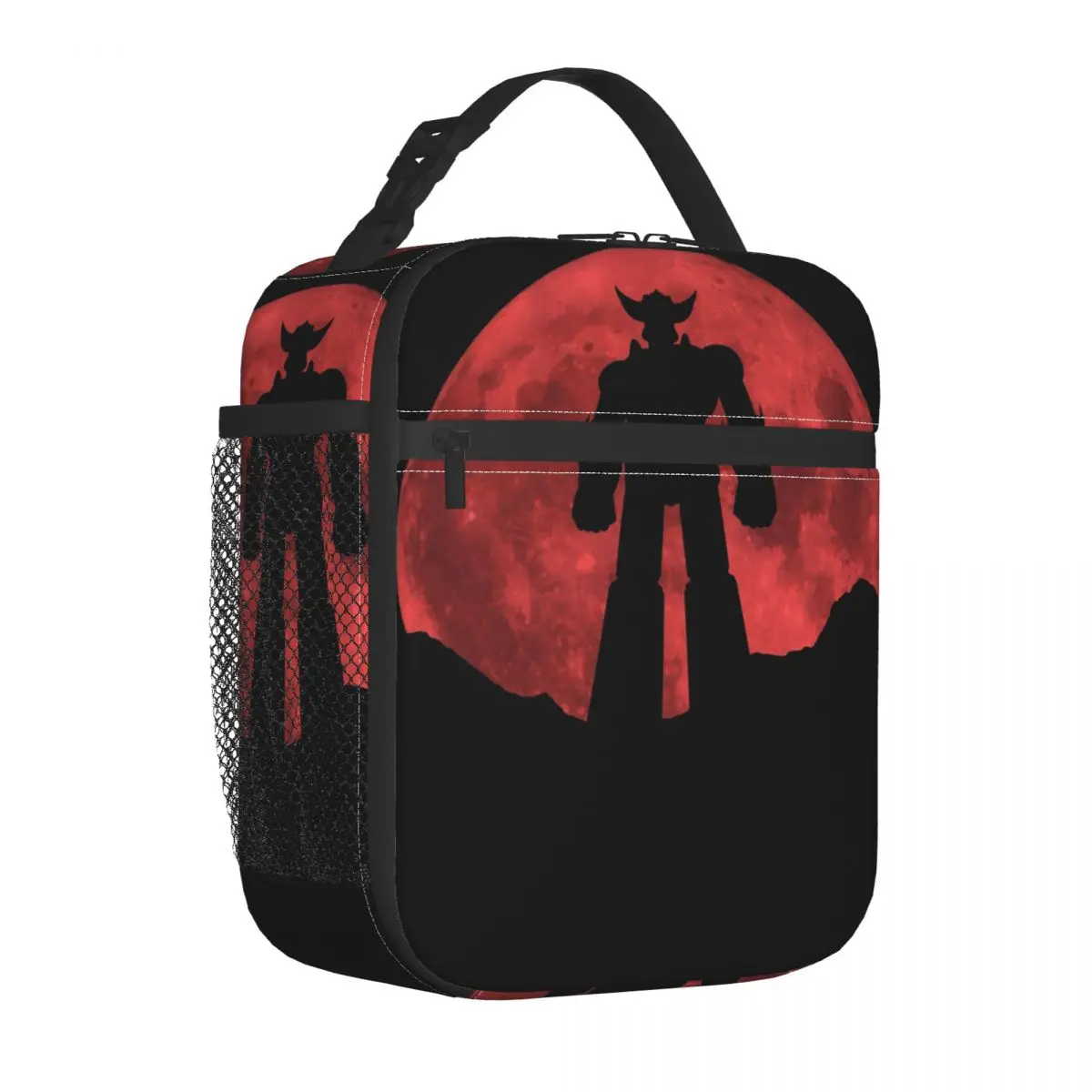 

Изолированные сумки для ланча с роботом Red Moon grenaver UFO, сумка-холодильник UFO Goldorak Actarus Mazinger Z в стиле аниме, школьная сумка-тоут