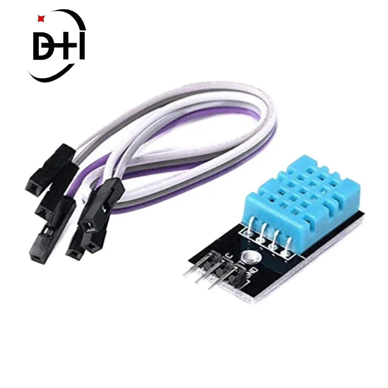 5Pcs Smart 3Pin Ky-015 Dht-11 Dht11 Modulo Sensore Di Temperatura E Umidità Relativa Digitale + Pcb Per Kit Di Avviamento Fai Da Te Arduino