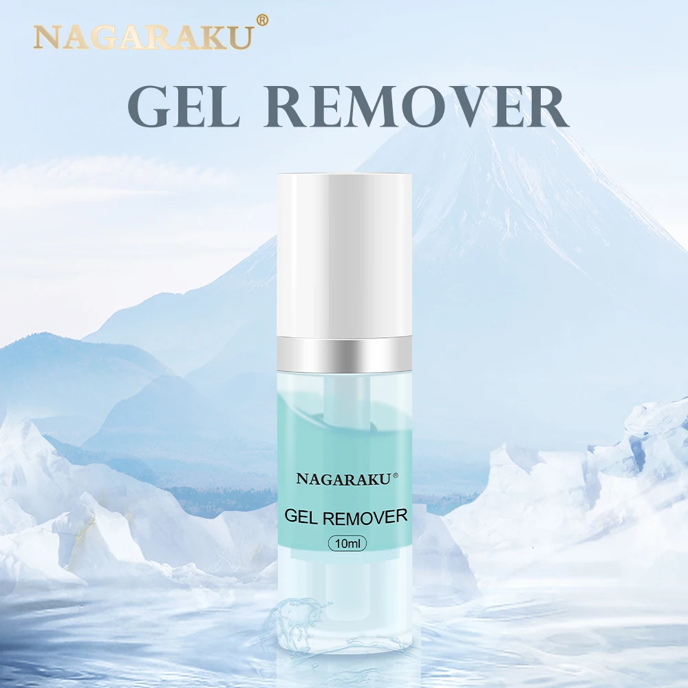 NAGARAKU Eyelash Extension Gel Remover Fast Clear Up Remover Extended False Eyelash Decomposition Adhesive Eyelash Gel Remover 5