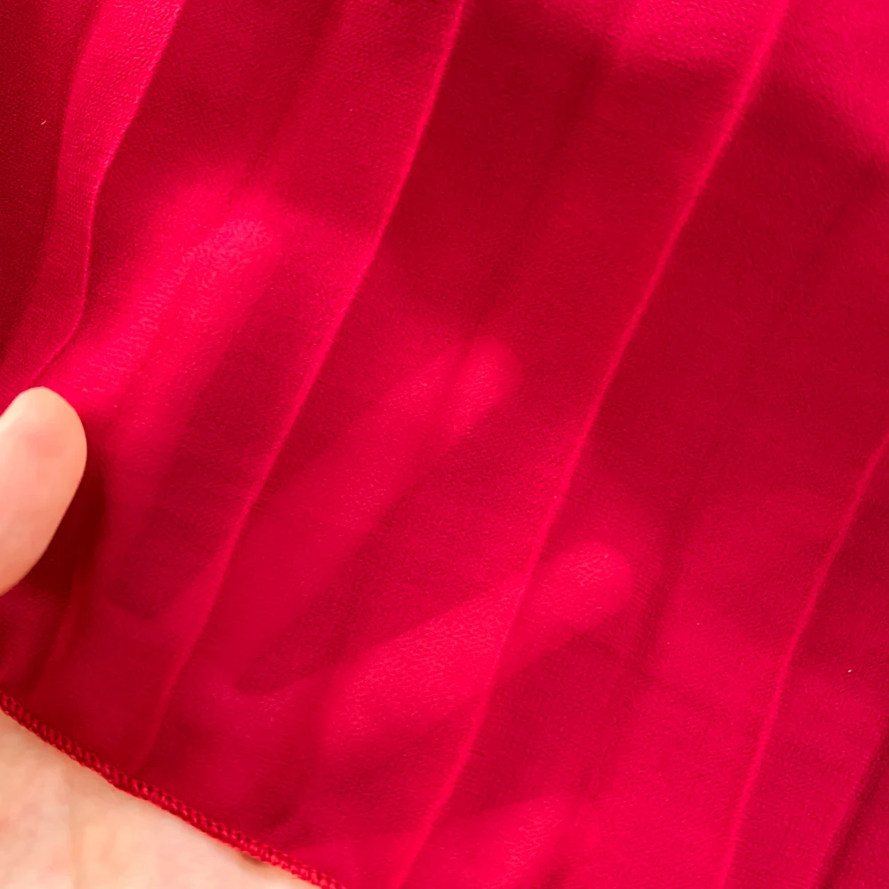 Autumn Flare Sleeve V-neck Midi Dresses for Women Solid Pleated A-line Elegant Party Dress Korean Fashion One Piece Vestidos New