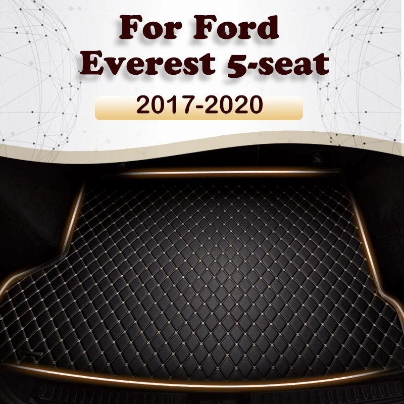 

Коврик для багажника автомобиля Ford Everest, 5 мест, 2017, 2018, 2019, 2020, пользовательские автомобильные аксессуары, украшение интерьера автомобиля
