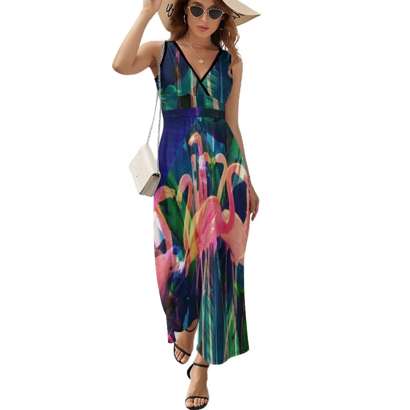 

Flamingo Dance Sleeveless Dress Women's clothing dresses women summer 2023 women party dresses