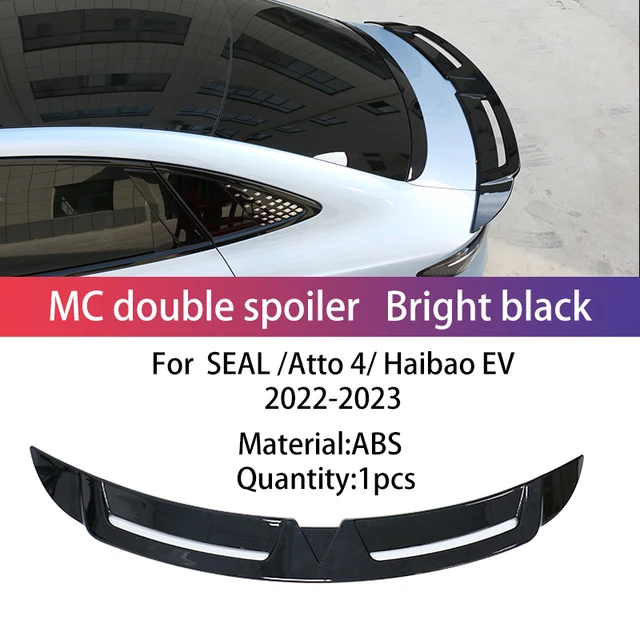 Rear Trunk Spoiler For BYD Seal Atto4 2023 Trunk Spoiler Lip Carbon