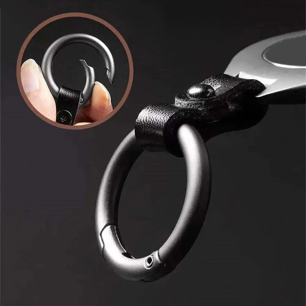 حافظة واقية لسلسلة المفاتيح المعدنية الجلدية من Ap...