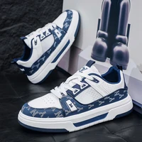 Korean Style Skateboarding Shoes Men Brand Shoes Youth Streetwear Shoes for Men Breathable Platform Men's Skateboard Sneakers