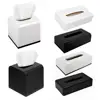 Functional Tissue Box Cover Decorative Cube Tissue Holder Dispenser with Capacity Durable Construction Solid for Easy for Home 1