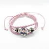 Cartoon Accessories My Hero Academia Anime Cosplay Time Gemstone Leather Bracelet Hand-woven Adjustable Bracelet Gift 5