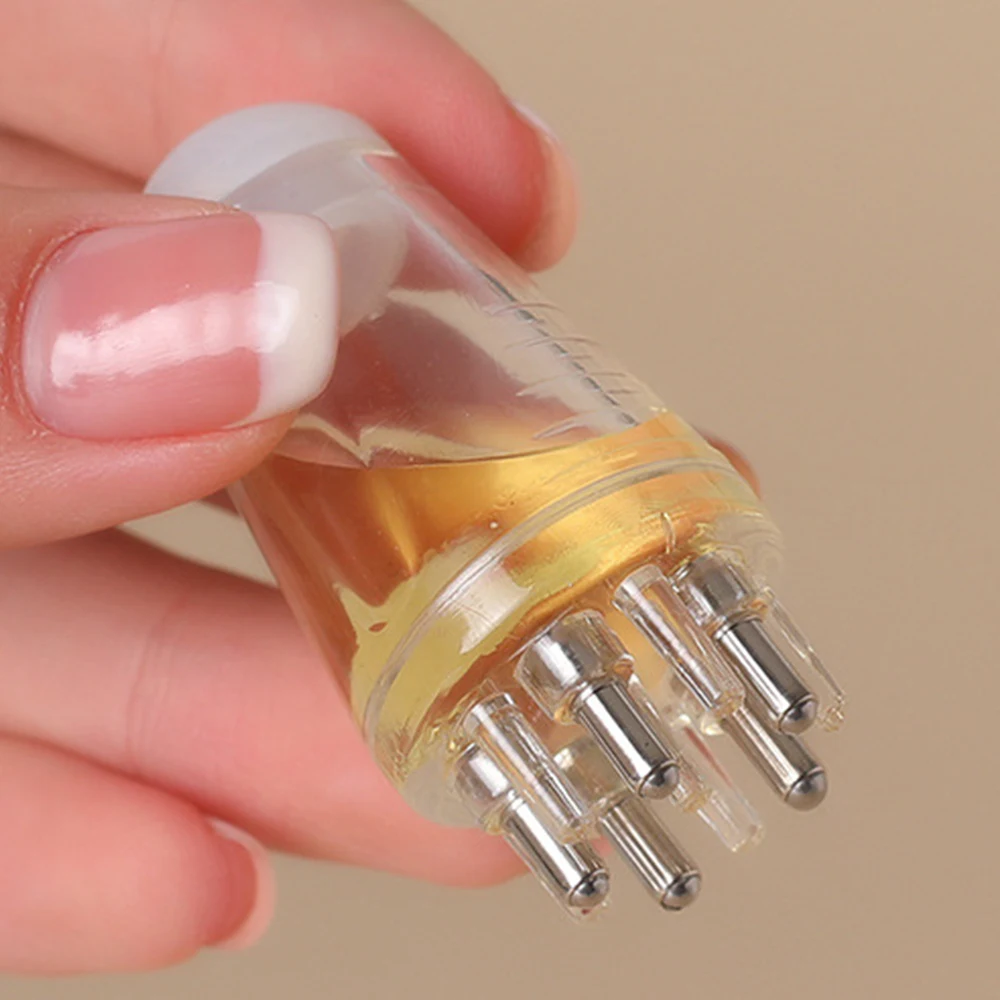 

Аппликатор для кожи головы, портативный массажный аппликатор для жидкости, расческа для эфирных масел, инструмент для защиты головы от выпадения волос