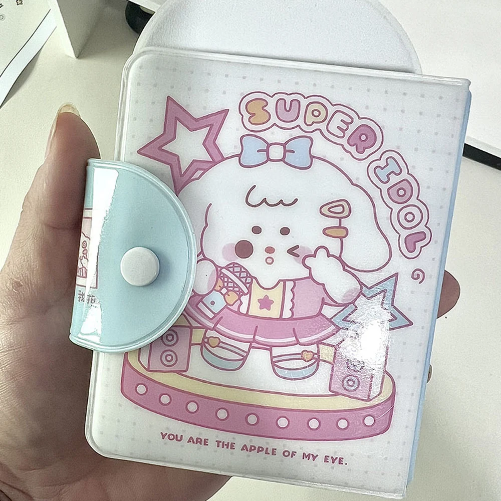 Cartoon Photo Album 32 Pockets 3 inch Photocard Holder Cute Puppy Mini Instax Photos Collect Book Korean Idol Photo Card Holder 6