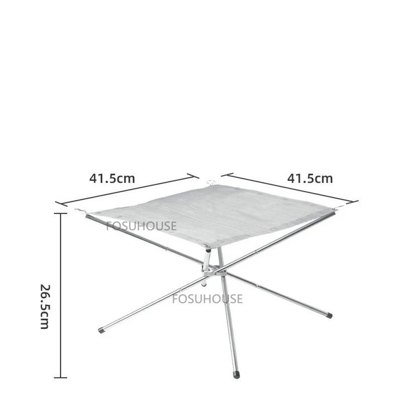 Nordic Stainless Steel Fire Pits for Outdoor Heater Campfire Stand Portable Household Courtyard Winter Folding Barbecue Grill
