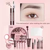 9piece Makeup Gift Box Powder Glue Record Limited Lipstick Powder Makeup box set Valentine's Day gift for your wife Cosmetic Kit 3