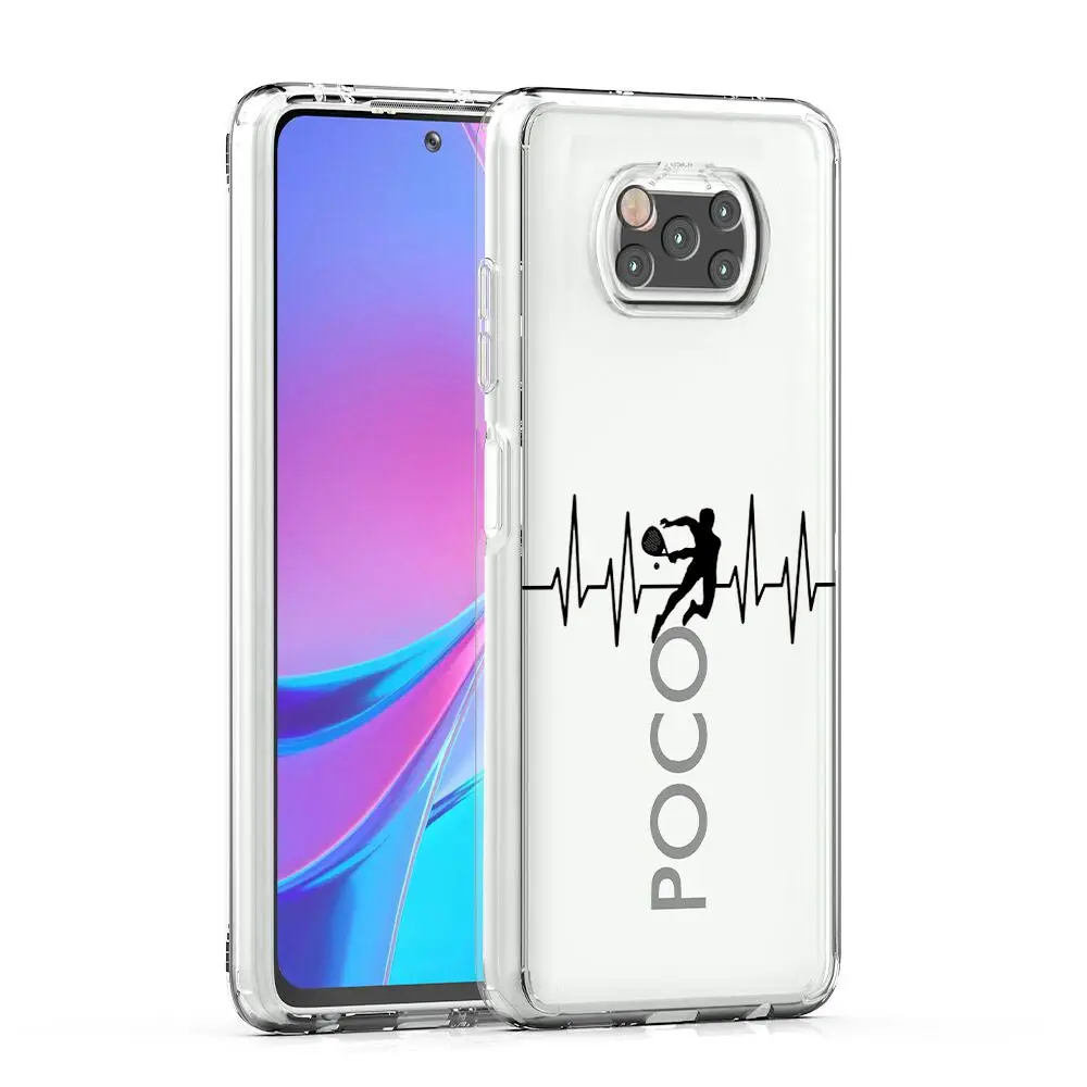 Clear Tennis Ball Sport Phone Case