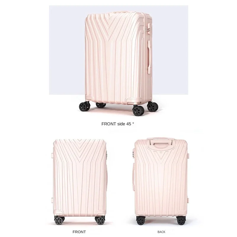 High-Value Trolley Suitcase ABS+PC Material 20 Inch Boarding Lockbox 29 Inch Large Capacity Silent Universal Wheel Luggage
