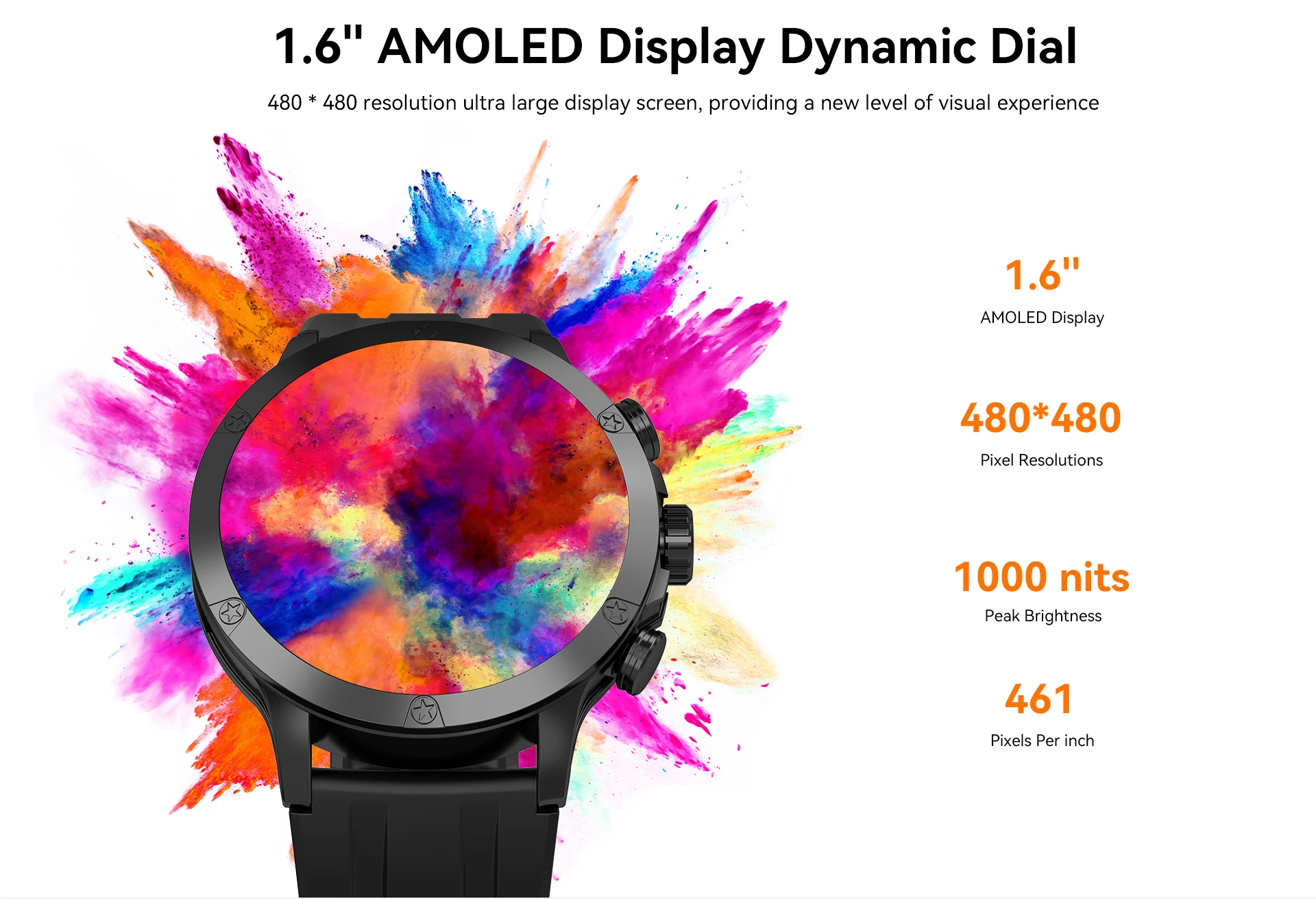 Imilab IMIKI Xplorer Pro GPS Smartwatch description image 5