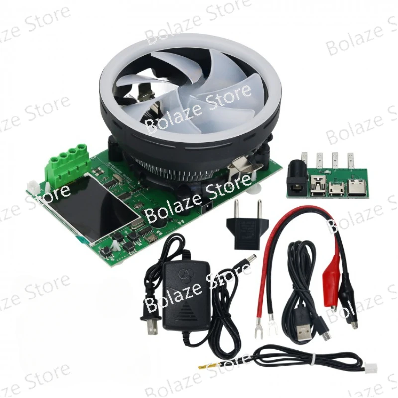 

DL24P 180W Power Aging Discharge USB Tester Electronic Load Voltmeter Ammeter Battery Capacity