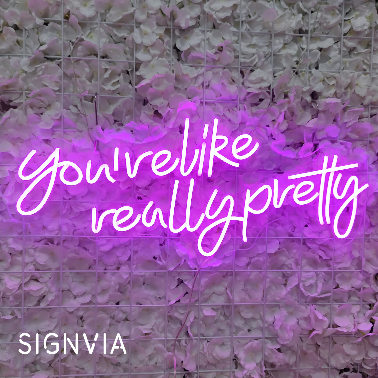 

You‘re Like Really Pretty Neon Sign Wall Decoration Neon Sign Wedding Birthday Party Gift Neon Sign Bedroom Wall Decor Neon Lamp