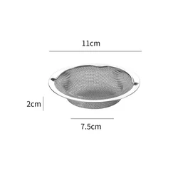 Durable Stainless Steel Anti - Clog Sink Strainer - Leak - Proof Mesh Debris Catcher (1 Piece)
