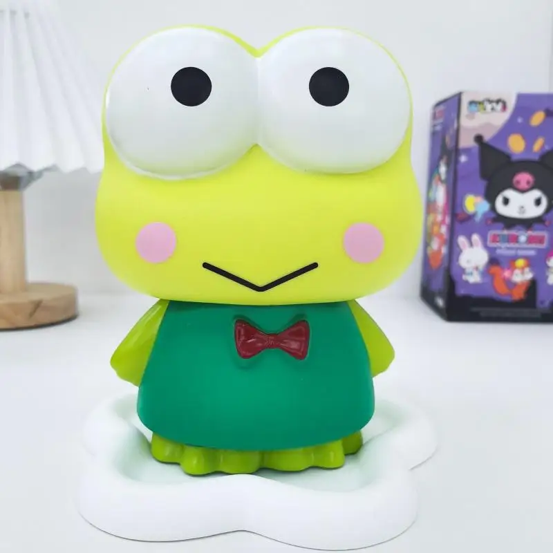 

Kawaii Sanrioed Kuromi Kitty Keroppi Детская копилка с рисунком из мультфильма копилка с защитой от падения Игрушка Аниме периферийный праздничный подарок