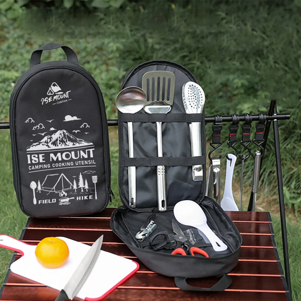 Portable Utensils Set 9pcs Stainless Steel 2