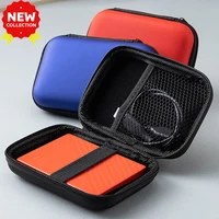 Горячая сумка на молнии из ЭВА, защитная сумка для жесткого диска, SSD, USB-кабель, зарядное устройство, защитная сумка для 2,5 жесткого диска, внешний аккумулятор, USB-кабель, зарядное устройство