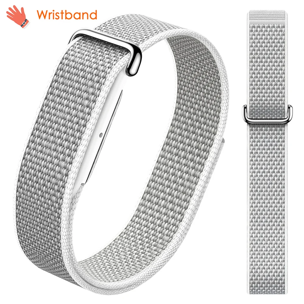 Nylon Woven Breathable Sport Fitness Tracker Adjustable Strap