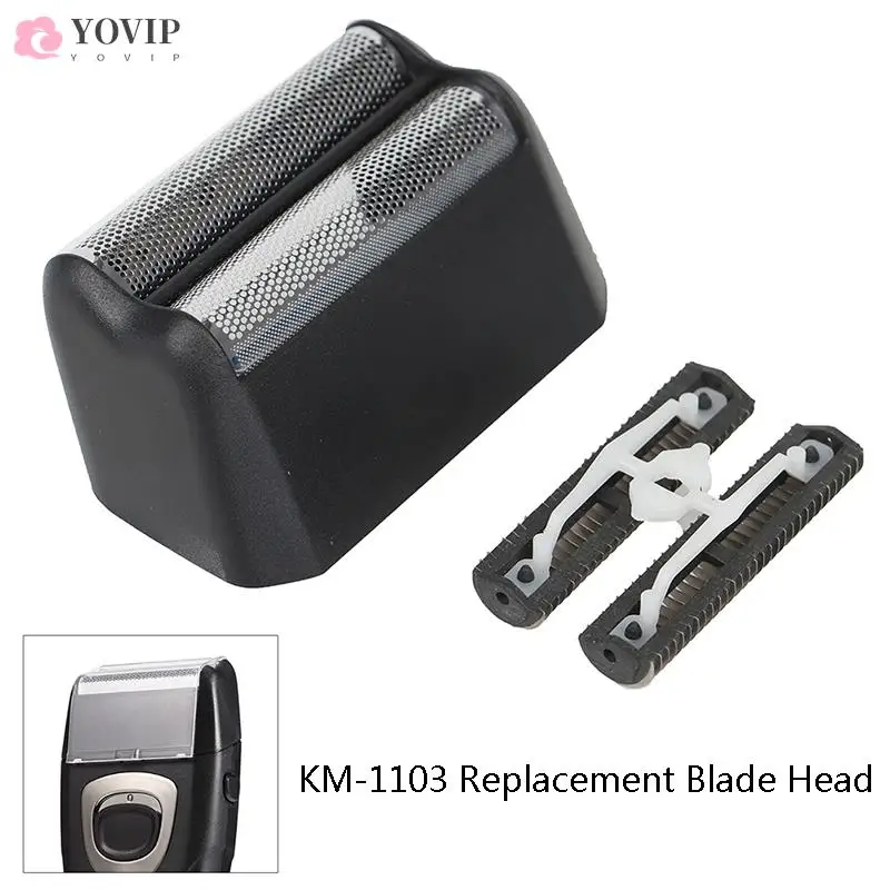 

Kemei Razor Replacement Blade Head For KM-1103 Mesh Blade Net Original Beard Shaving Parts Fits Wahl Finale Shaver
