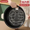 Electric steamer large capacity mechanical timing three-layer electric steamer cooking pot multi-function 5