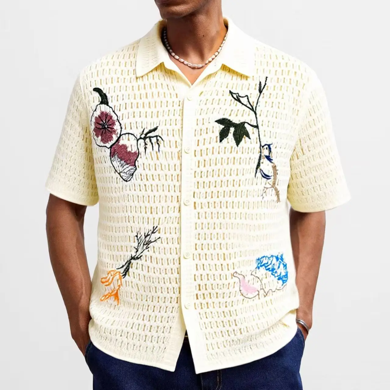 Camisa masculina - apresentação