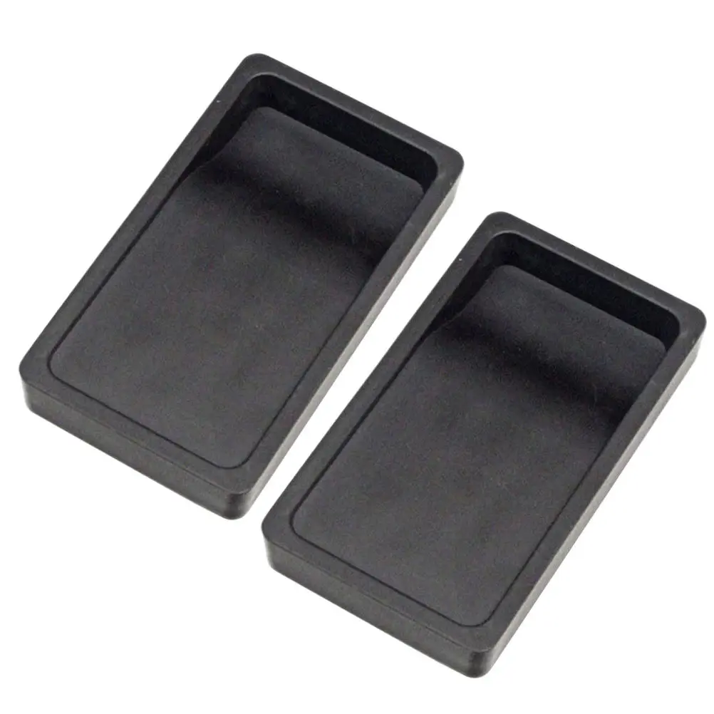2Pcs 중국어 잉크스톤 휴대용 서예 잉크슬랩 학생용 양면 잉크슬랩 예술가 수집가 우아하고 절묘한 솜씨