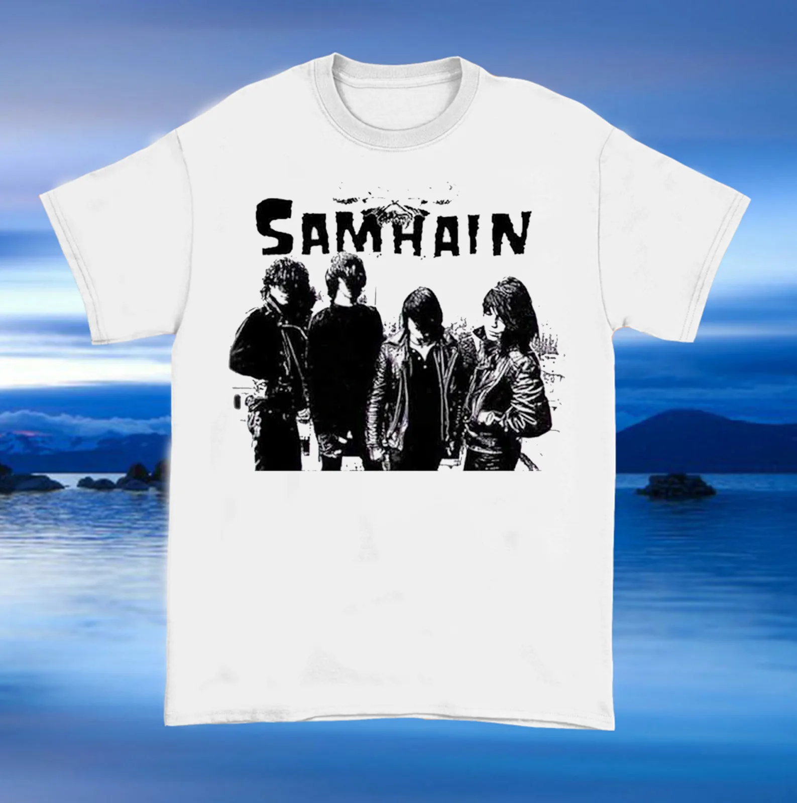 Maglietta A Fascia Samhain Taglia Bianca S M L 234Xl U1129