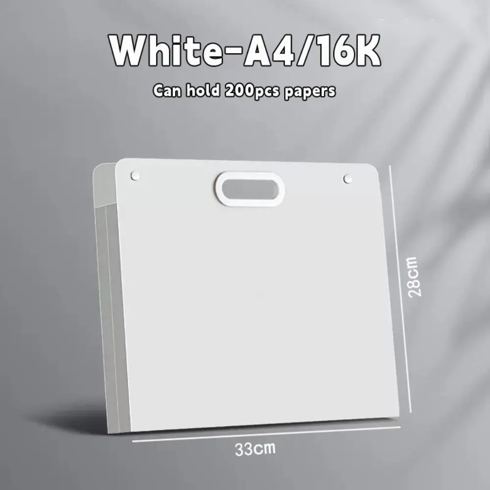A2/A3/A4 파일 폴더 휴대용 방수 그림 종이 보관 가방 4K/8K/16K 드로잉 종이 수집 도서 학교 사무실