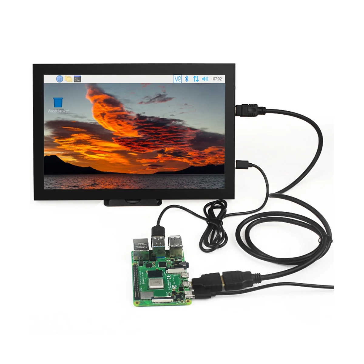 ݼ ̽  ġ ũ LCD ÷,   3B +/4B   PC ,EU ÷, 10.1 ġ