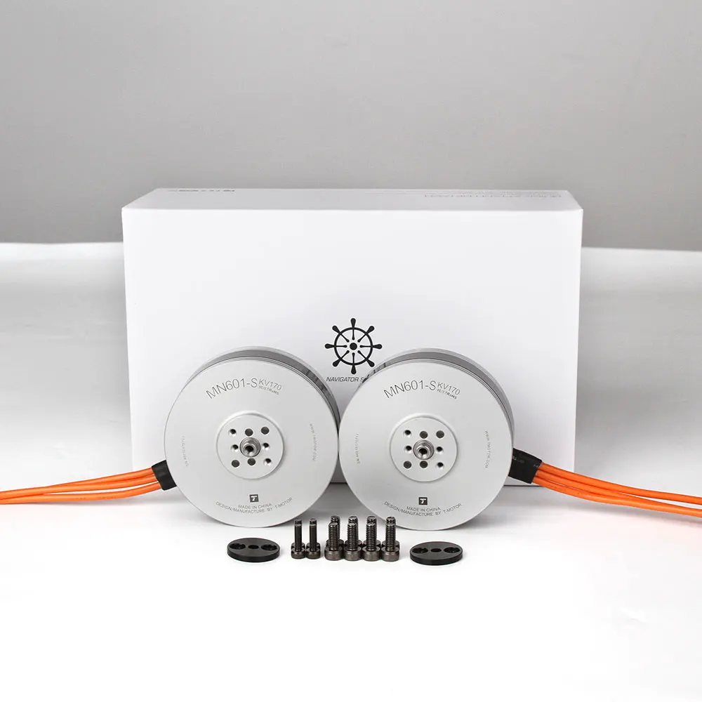 T-MOTOR MN601-S IP45 6KG 추력 1500W 6-12S 방수 멀티 로터 VTOL 고정 날개.Uav 드론 부품