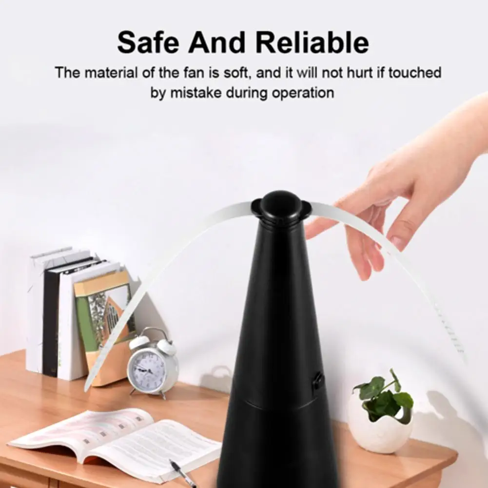 Description Picture 4 of itemOutdoor Fly Bug Repeller Kitchen Fly Repellent Fan Tabletop Electric USB AA Battery Operated Food Protector Pest Control Tool