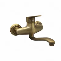 ก๊อกน้ำอ่างอาบน้ำโบราณ ก๊อกน้ำอ่างอาบน้ำทองเหลือง ก๊อกน้ำอ่างอาบน้ำแบบติดผนัง ก๊อกน้ำอ่างอาบน้ำทองเหลือง ก๊อกน้ำอ่างล้างหน้าทองเหลือง 4