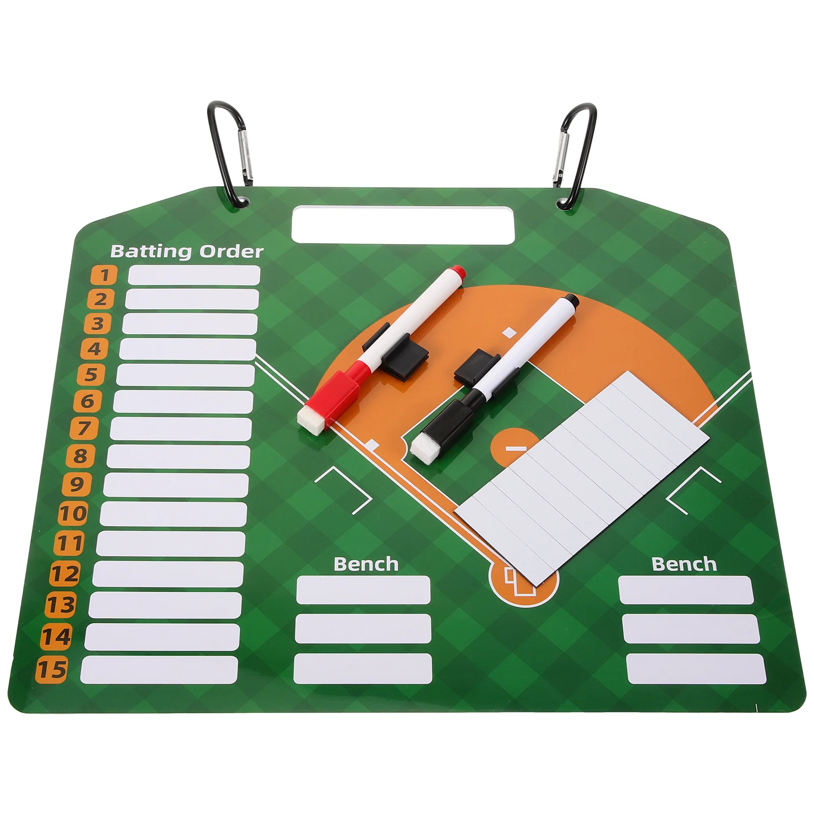 

Sports Ball Coaching Board Baseball Training Coaches Board Portable Dry Erase Baseball Board Training Tactics Clipboard