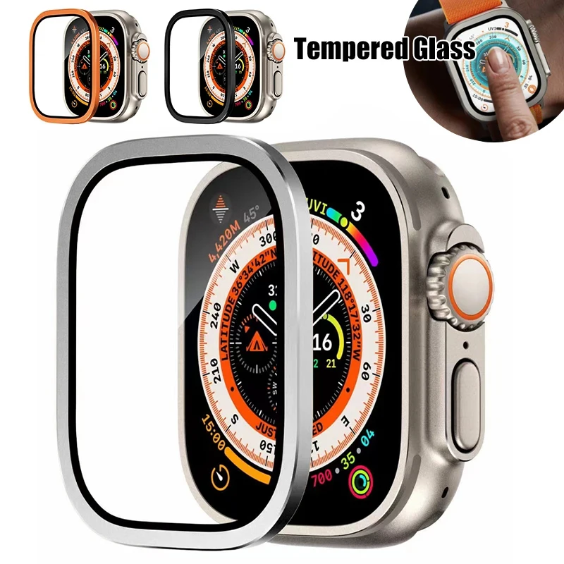 Pellicola In Vetro Temperato Per Apple Watch Ultra 2 49Mm Pellicola Salvaschermo Antigraffio Serie 49Mm Smart Apple Watch Accessori