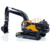 In Stock 1/14 RC Excavator EC380 Hydraulic Radio Control Metal RC Construction Truck Finished Digger Cars Vehicle Toy Model 5