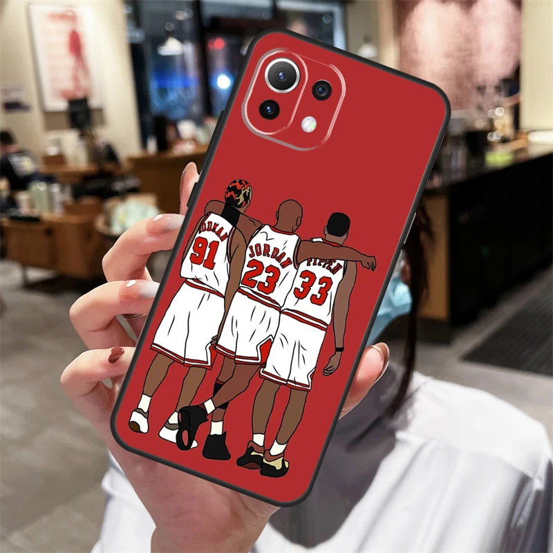 Basketball Number 23 For POCO X3 Pro X4 X3 GT M3 M4 F3 Case For Xiaomi 11T  Pro 10T 12 X Mi 11 Lite Back Cover - AliExpress