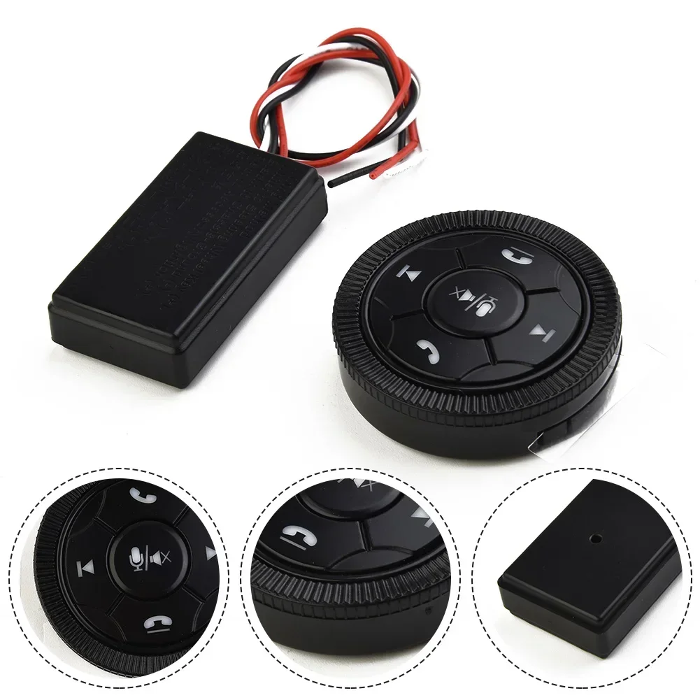 자동 스티어링 휠 컨트롤러 46mm x 12mm 범용 자동차 스티어링 휠 GPS 무..