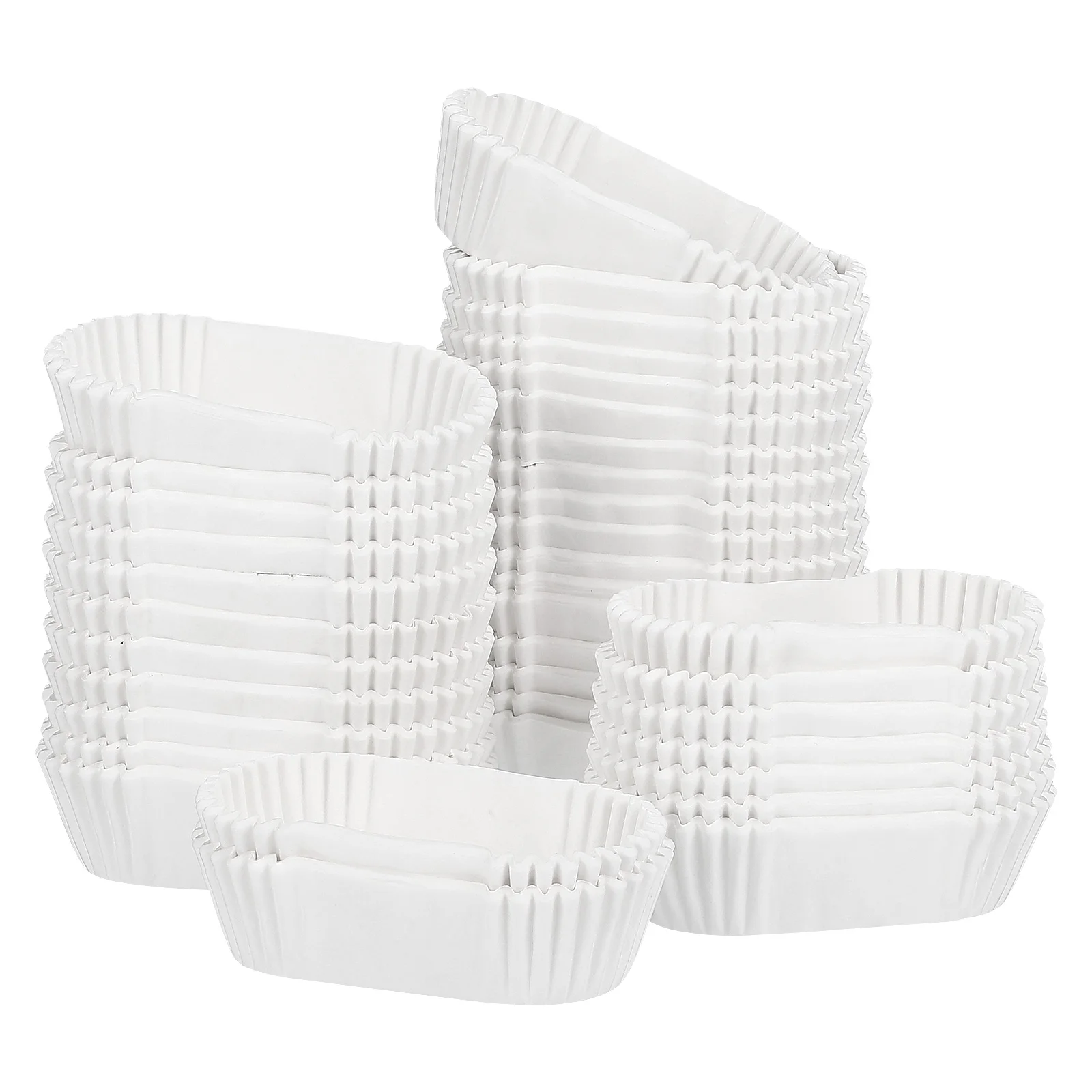 

1000pcs Oval Cake Cups Disposable Baking Cups Baking Cup Wrap Paper Boat Shape Cake Cups for Cakes Muffins Party Supplies