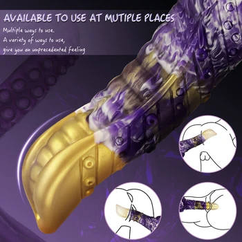 Huge Monster Dildo Lesbian Anal Toys Suction Octopus Cup Tentacle Artificial Penis Animal Dildos Sex Toy for Women Adult 3