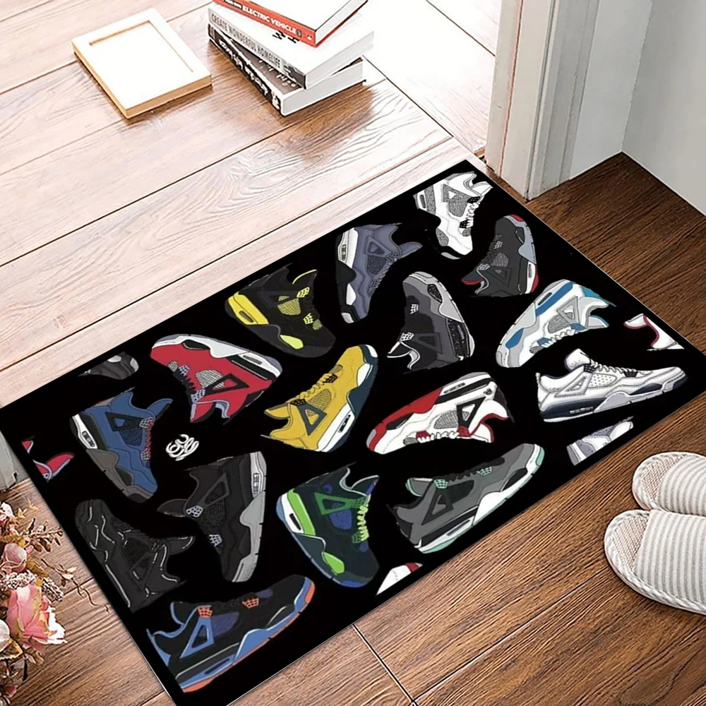 VIKAMA trendy boys soft and comfortable crystal velvet living room carpet home bedroom bedside floor cushion sofa blanket floor cushion kids carpet floor mat plush carpet decorative carpet