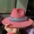 Hand sewn Fedoras  hat Irregular solid color hat panel adjustable unisex hat Fedora felt hat jazz autumn winter hat шляпа женска 31