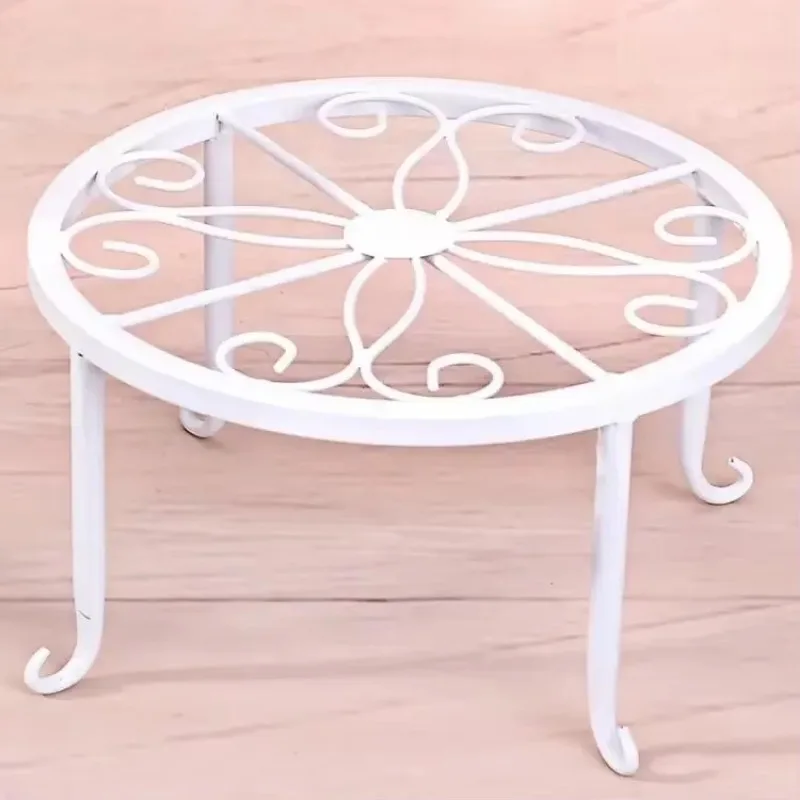 Iron Flower Pot Holder Metal Plant Holder Garden Plant Holder Balcony Home Decoration Holder