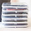 Transparent PVC Hard Plastic Travel Storage Box Waterproof Zipper Pouch for Toys Small Items Organizer Cosmetic Case Makeup Bag 2