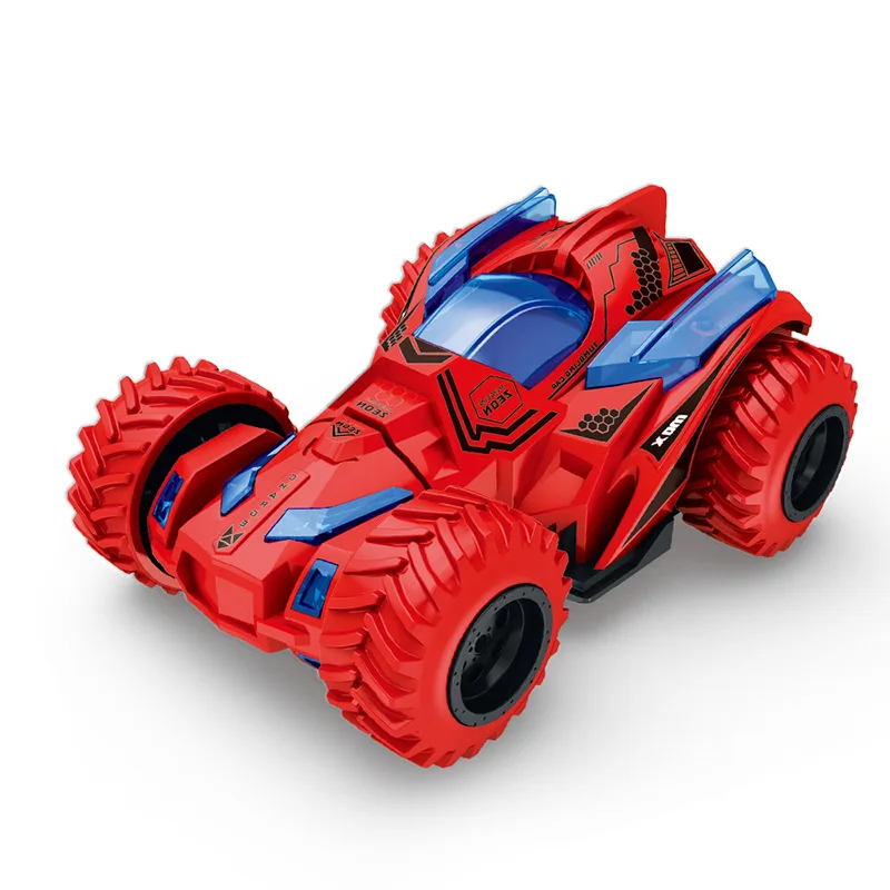 Children's Four-wheel Drive Inertia Stunt Car Tumbling and Twisting Anti-fall and Play-resistant Boy Cross-country Toy Car - 6