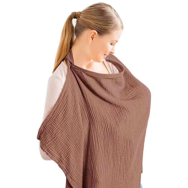 Lactation Cloth Cover Gauze Cloth Lactation Cover Going Out FIG Nursing Shawl Multi-functional
