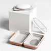 Bathroom Shower Soap Box With Lids Travel Portable Small Soap Tray Dish Storage Holder Plate Home Creative Soap Holder 6